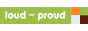 Website Logo loud + proud