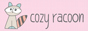 Website Logo Cozy Racoon 