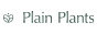 Website Logo Plain Plants