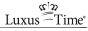 Website Logo Luxus-Time